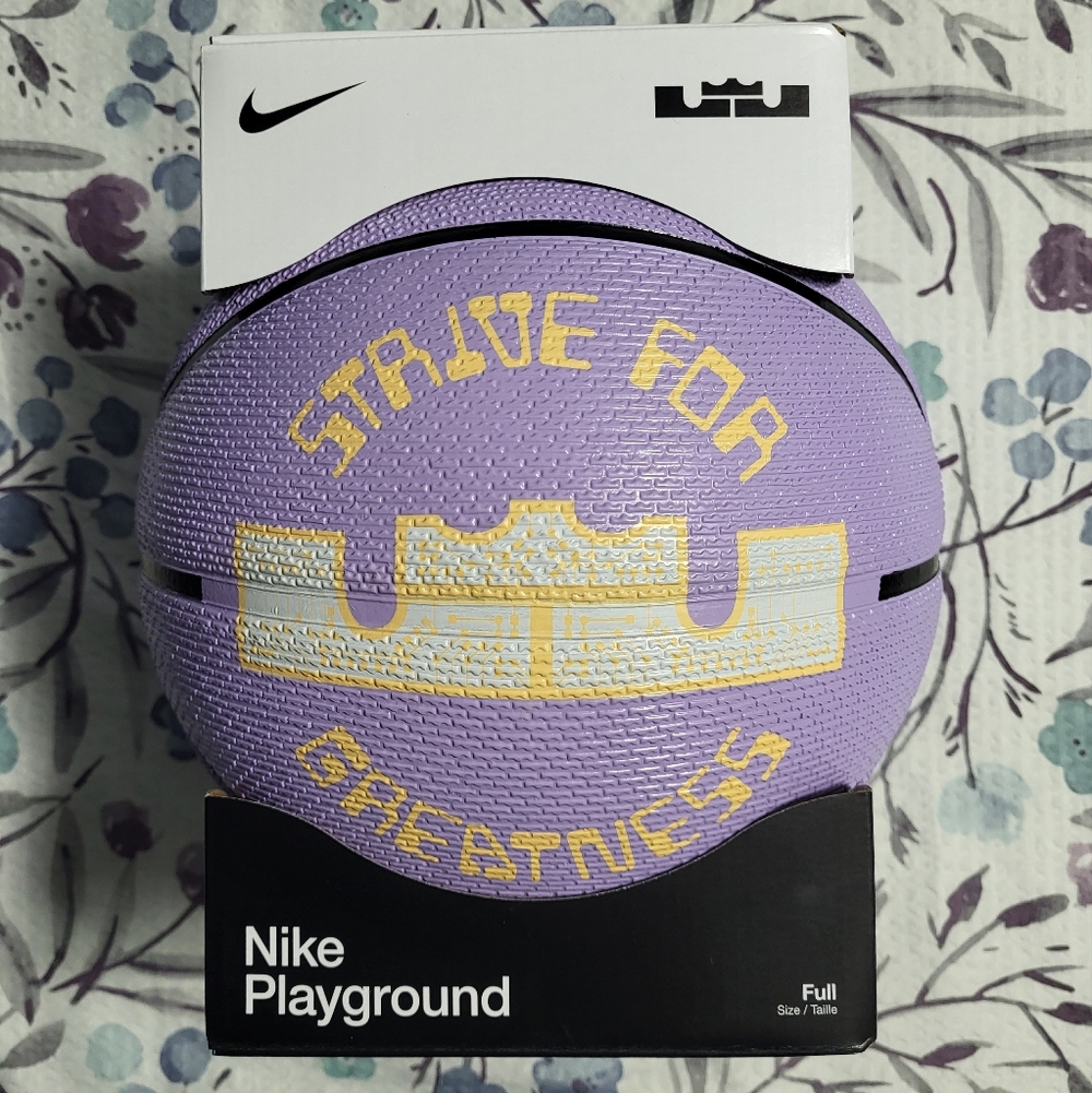 Nike LeBron James Playground Basketball, Purple